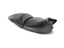 Check out the World Sport Performance Motorcycle Seats with CFX and Silver Welt for the BMW R 1300 GS.